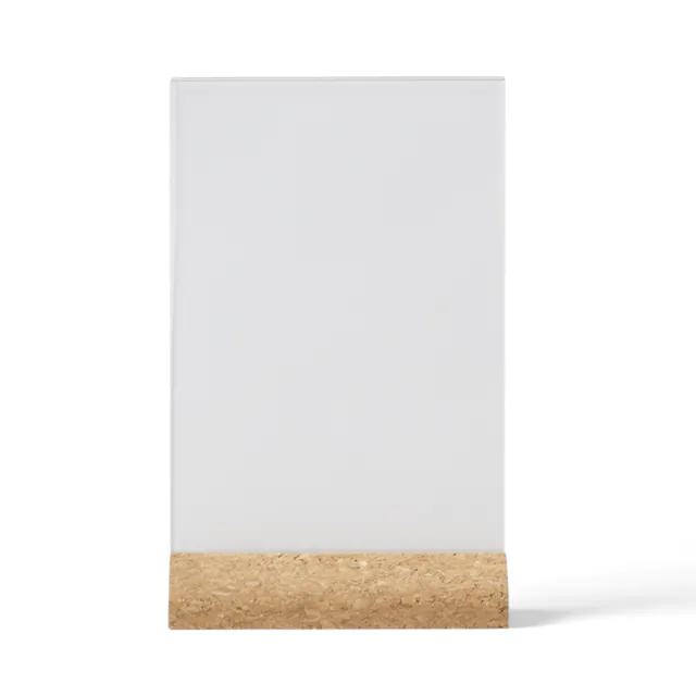 Acrylic Paper Holder Mockup